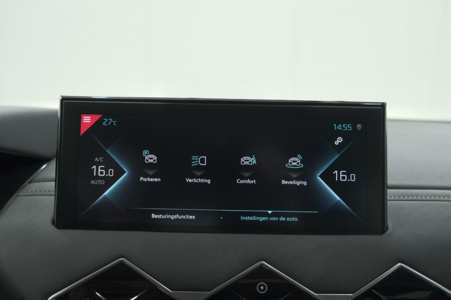 DS DS 3 Crossback 50 kwh e-Tense So Chic | Camera | Dodehoekdetectie | Head-Up Display | Apple Carplay | Stoelverwarming