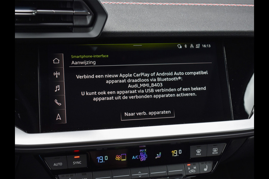 Audi A3 Limousine 35 TFSI S EDITION | NL-AUTO | PANORAMADAK | S-SEATS | B&O SOUND | LED | BLACK-OPTIC | ADAPTIVE CRUISE CONTROL