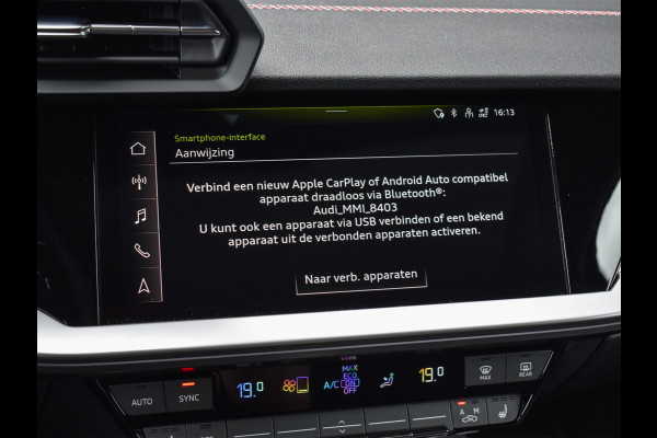 Audi A3 Limousine 35 TFSI S EDITION | NL-AUTO | PANORAMADAK | S-SEATS | B&O SOUND | LED | BLACK-OPTIC | ADAPTIVE CRUISE CONTROL