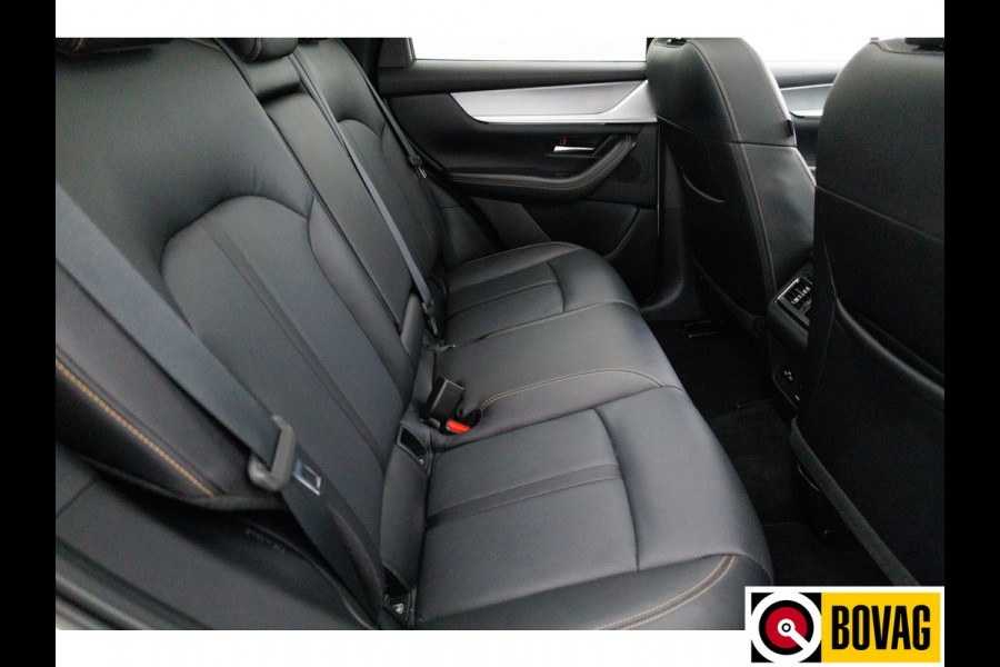 Mazda CX-60 2.5 e-SkyActiv PHEV 328 PK Homura | Panoramadak | Leer | 360 camera | Adaptive cruise | Navigatie Wegklapbare trekhaak, Stoel- stuurverwarming, Elektrische achterklep, Keyless