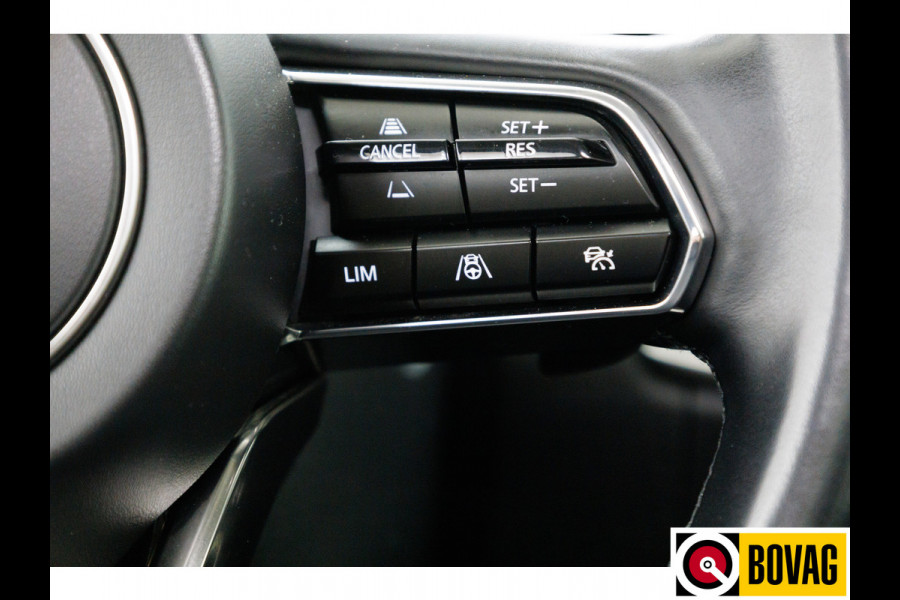 Mazda CX-60 2.5 e-SkyActiv PHEV 328 PK Homura | Panoramadak | Leer | 360 camera | Adaptive cruise | Navigatie Wegklapbare trekhaak, Stoel- stuurverwarming, Elektrische achterklep, Keyless