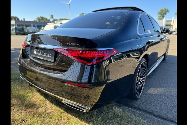 Mercedes-Benz S-Klasse 400d 4MATIC Lang AMG Line Panorama 4 Wiel sturing