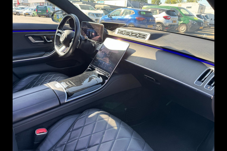 Mercedes-Benz S-Klasse 400d 4MATIC Lang AMG Line Panorama 4 Wiel sturing