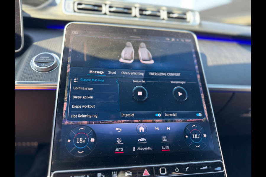 Mercedes-Benz S-Klasse 400d 4MATIC Lang AMG Line Panorama 4 Wiel sturing