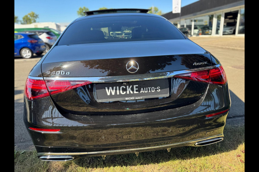 Mercedes-Benz S-Klasse 400d 4MATIC Lang AMG Line Panorama 4 Wiel sturing