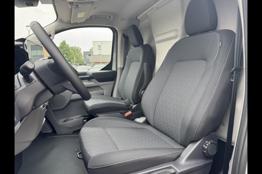 Ford E-Transit Custom 340 L2 Limited/Titanium 65 kWh / 218pk | SCI | Ford voorraad | Premium Lak: Grey Matter, Limited interieurbekleding, verwarmbare passagiersstoel (8-weg verstelbaar), centrale dubbele vergrendeling, 17 inch lichtmetalen velgen, Driver Assistance Pack, AGM Accu, BEV 3-fase oplaadkabel (mode 3, 32A, 10m) Vehicle Integration System Ford Voorraad
