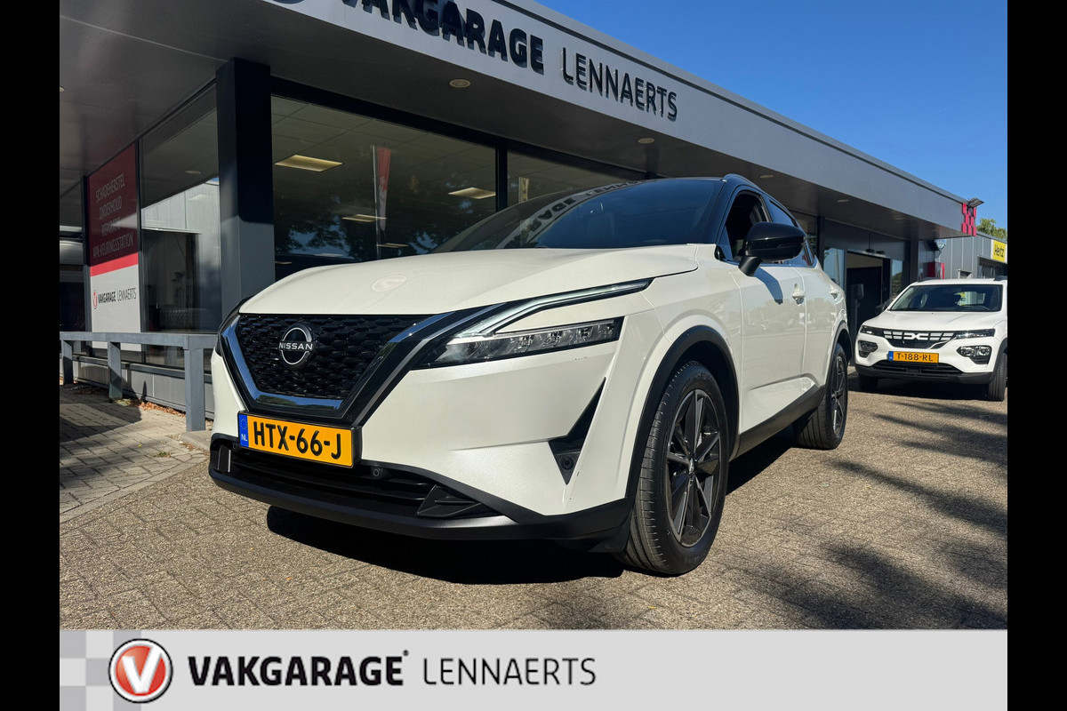 Nissan QASHQAI 1.3 MHEV Tekna 140 pk, navi ,headup, 19"LM, pano, Rijklaarprijs / 12 mnd garantie