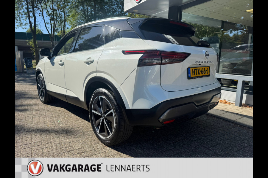 Nissan QASHQAI 1.3 MHEV Tekna 140 pk, navi ,headup, 19"LM, pano, Rijklaarprijs / 12 mnd garantie