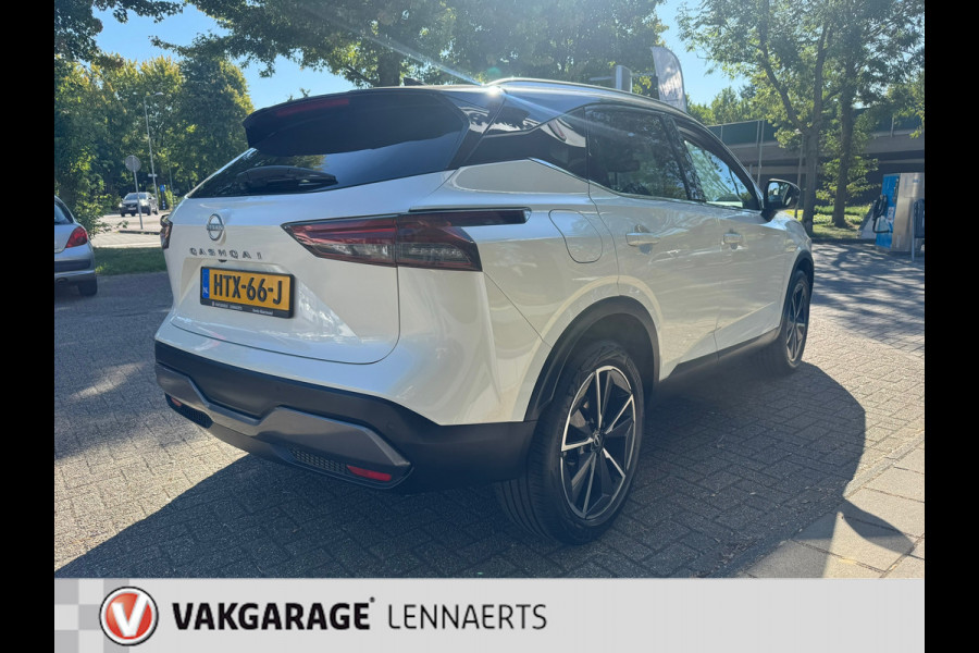 Nissan QASHQAI 1.3 MHEV Tekna 140 pk, navi ,headup, 19"LM, pano, Rijklaarprijs / 12 mnd garantie