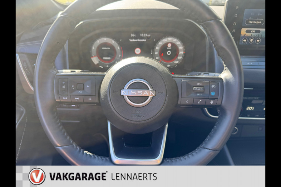 Nissan QASHQAI 1.3 MHEV Tekna 140 pk, navi ,headup, 19"LM, pano, Rijklaarprijs / 12 mnd garantie