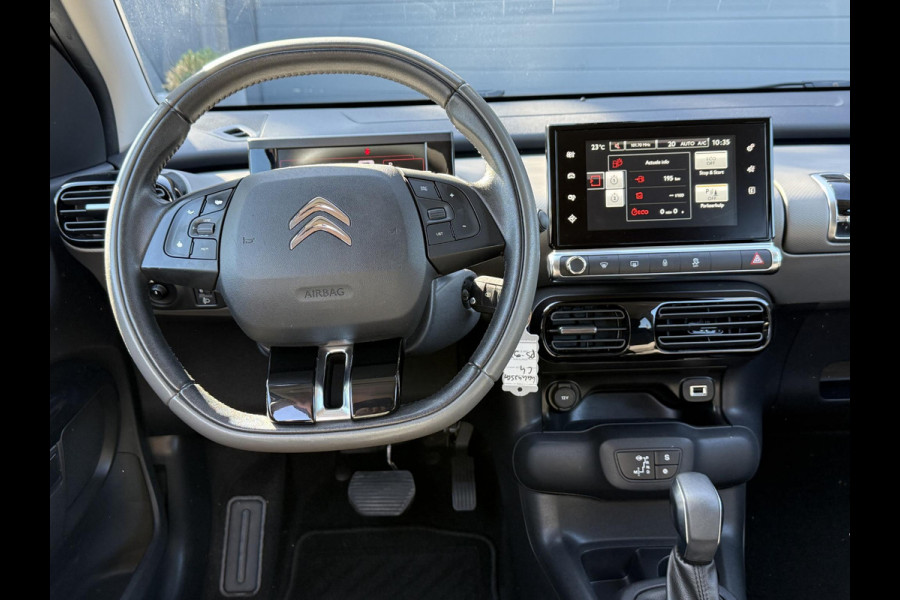 Citroën C4 Cactus 1.2 PureTech Shine Automaat,110pk,Dealer Onderhouden,Trekhaak,Distributie vv 2023,Navi,Clima,Cruise,Pdc,Lm velgen,Nieuwe Apk bij Aflevering