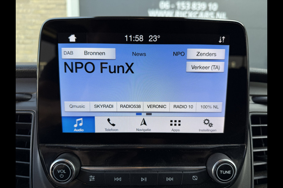 Ford Transit Custom 300 2.0 TDCI 13PK EURO 6 L1H1 Trend DC 6 persoons Navigatie systeem/app Connect/cruise control