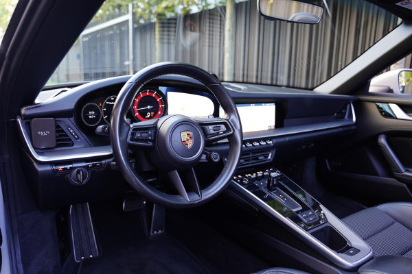 Porsche 911 992 Cabriolet 3.0 Carrera 4 S Lifting Sportuitlaat Krijt Grijs