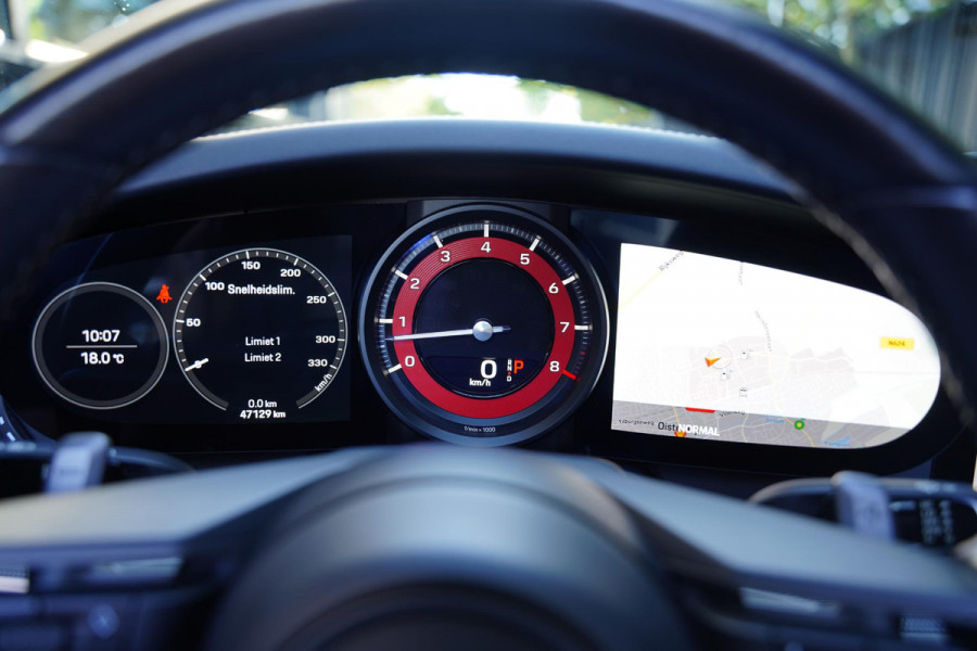 Porsche 911 992 Cabriolet 3.0 Carrera 4 S Lifting Sportuitlaat Krijt Grijs