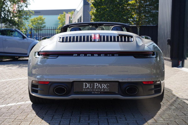 Porsche 911 992 Cabriolet 3.0 Carrera 4 S Lifting Sportuitlaat Krijt Grijs