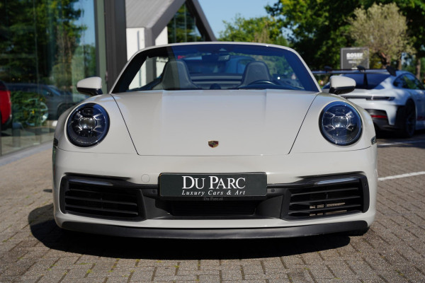 Porsche 911 992 Cabriolet 3.0 Carrera 4 S Lifting Sportuitlaat Krijt Grijs