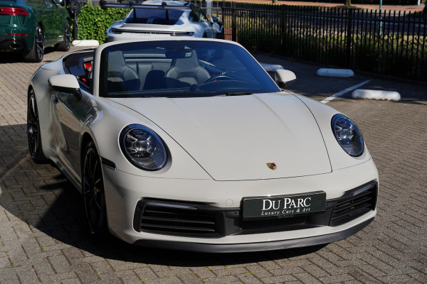Porsche 911 992 Cabriolet 3.0 Carrera 4 S Lifting Sportuitlaat Krijt Grijs