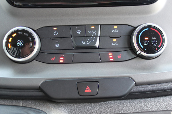 Ford Transit Custom 300 2.0-130pk TDCI L1H1 Trend Dubb. cabine. Trekhaak, Airco, Stoelverwarming, Cruise Control, Multimediascherm met navi en apple/android carplay, Chrome Blue