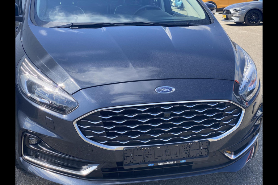 Ford S-Max 2.5 FHEV 7p Vignale 190pk | Full LED | Sony Navigatie | 7 persoons | Winterpack | Trekhaak | Massage Stoelen | Adaptieve Cruise Controle |