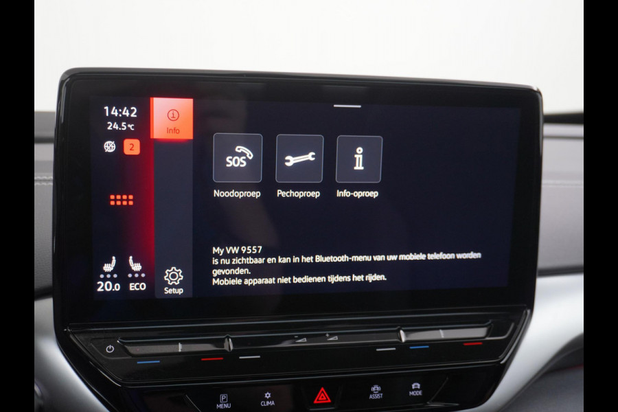 Volkswagen ID.5 Pro Performance 77 kWh Warmtepomp | Comfortplus pakket | Design plus pakket | Infotainmentplus pakket | Style plus pakket | Sportplus pakket | RIJ ASSIST. PAKKET | ERGONOMISCHE STOELEN | TREKHAAK