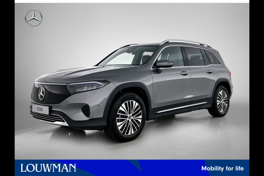 Mercedes-Benz EQB 250+ Business Solution Luxury 7p. 71 kWh | GUARD 360° Voertuigbescherming Plus | EASY PACK achterklep | Parkeerpakket met 360°-camera | Dodehoekassistent |Stoelverwarming voor | Sfeerverlichting | Spiegelpakket |