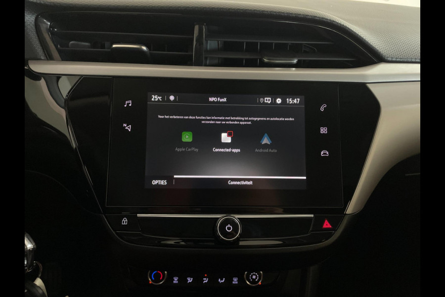 Opel Corsa 1.2 Edition 100PK AIRCO NAVI CRUISE APPLE CARPLAY ANDROID AUTO ELEK RAMEN CENT VERG VELGEN PDC NIEUWSTAAT