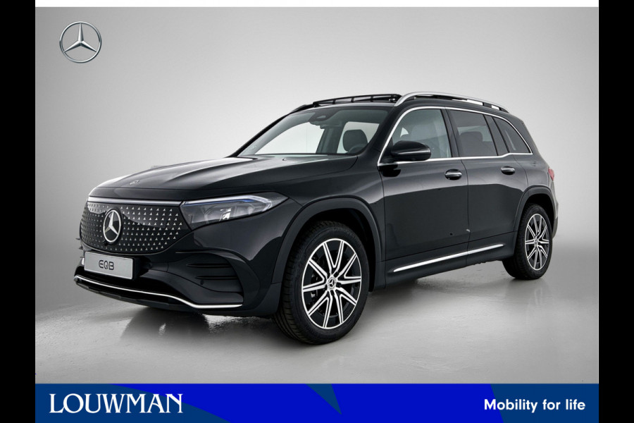 Mercedes-Benz EQB 250+ Business Solution AMG 71 kWh | Trekhaak | Premium pakket | Parkeerpakket met 360°-camera | KEYLESS-GO comfort pakket | EASY PACK achterklep | Head-up display | Dodehoekassistent | Extra USB-poorten |