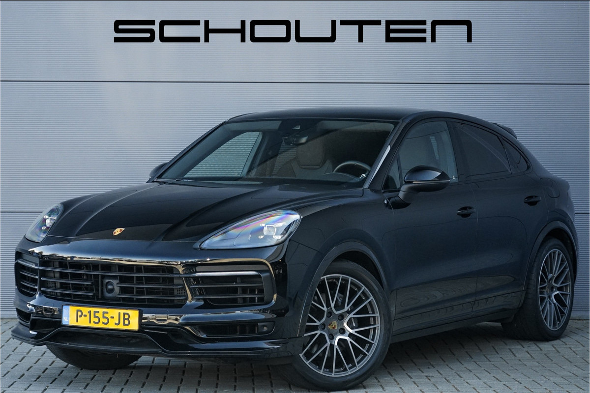 Porsche Cayenne Coupé 3.0 E-Hybrid Sport Chrono Techart ACC Luchtvering 21" Porsche Cayenne Coupé 3.0 E-Hybrid Sport Chrono Techart ACC Luchtvering 21"