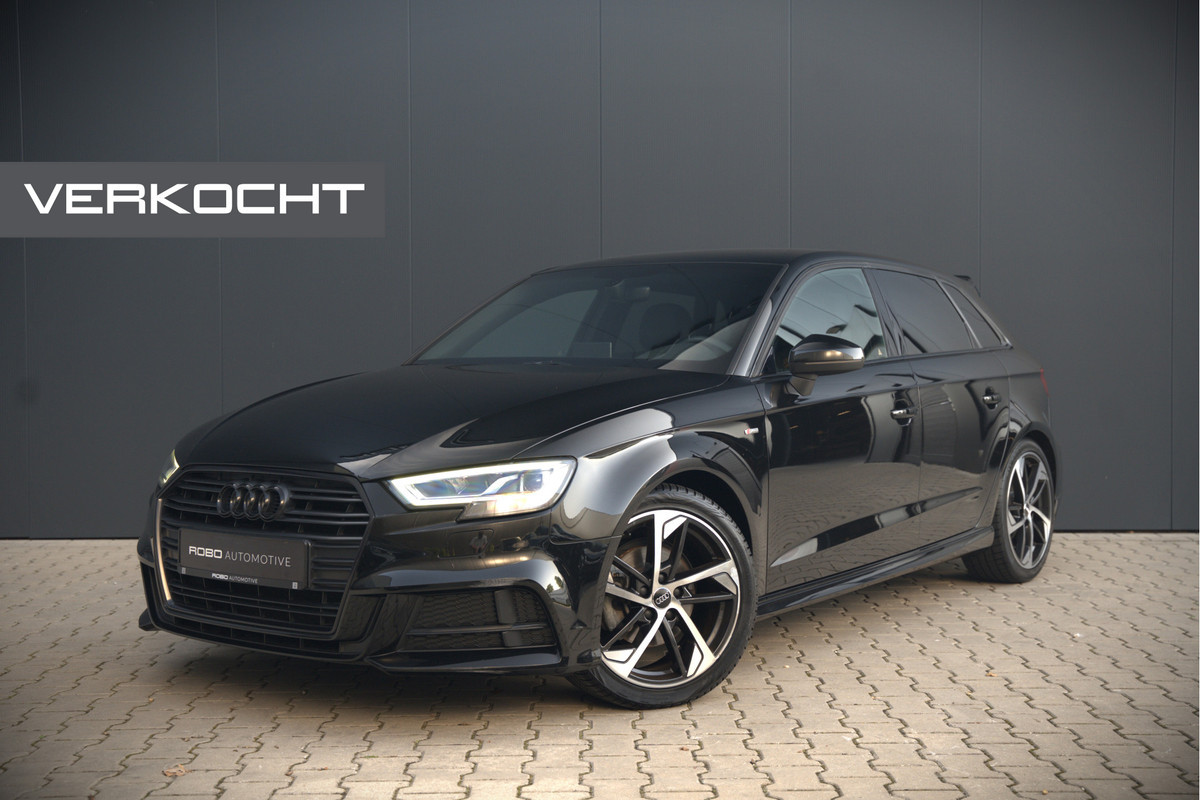Audi A3 Sportback 35 TFSI CoD Advance Sport S-Line | Stoelverwarming | Black Edition | Apple Carplay | Cruise Control | Navigatie | Parkeersensoren | LED | DAB | Automaat Audi A3 Sportback 35 TFSI CoD Advance Sport S-Line | Stoelverwarming | Black Edition | Apple Carplay | Cruise Control | Navigatie | Parkeersensoren | LED | DAB | Automaat