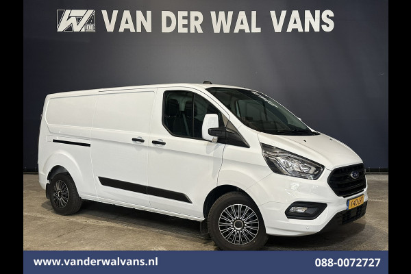 Ford Transit Custom 2.0 TDCI 130pk L2H1 Euro6 Airco | Android Auto | Cruisecontrol | Multimedia scherm | Parkeersensoren Verwarmde voorruit, Stoelverwarming, 2800kg trekvermogen, Bijrijdersbank