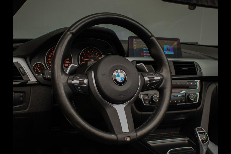 BMW 4 Serie Cabrio 430i High Executive M PAKKET (APPLE CARPLAY,NAVI,LED,XENON,ELETRISCHE STOELEN,LEDER,CAMERA,PDC,NETTESTAAT)