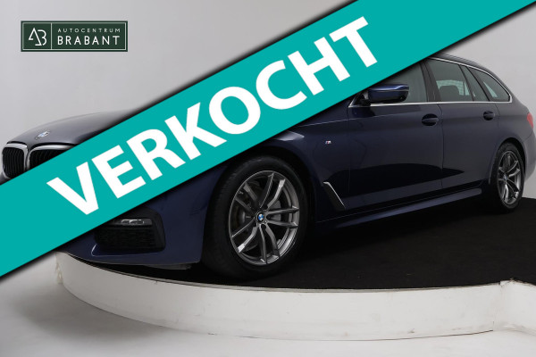 BMW 5 Serie Touring 520i High Executive Edition M-SPORT (PANORAMADAK, CAMERA, NAVI, STOEL/STUUR VERWARMING, ELEKTR STOEL, NL-AUTO)