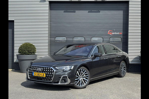 Audi A8 60 TFSI e quattro Lang S-Line | 360* Camera | Bang&Olufsen | Carbon | Stoelventilatie/Verwarming |