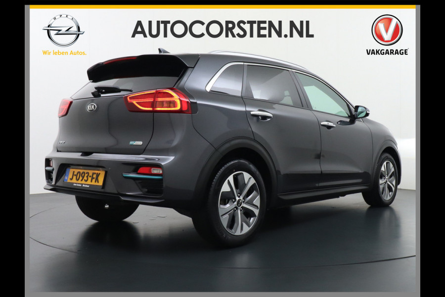 Kia e-Niro 64kWh 204PK Leder ExecutiveLine Adap.Cruise JBL®-Sound Navi Ecc Apple Carplay/Android Auto DAB Stoelverwarming+Ventilatie+Memory Warmtepomp Stuurverwarming Bluetooth Led Lmv Rijstrooksensor Origineel Nederlandse Auto Dealeronderhouden 48.000 nieuw! 1e Eigenaar