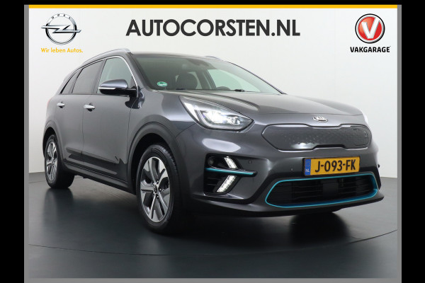 Kia e-Niro 64kWh 204PK Leder ExecutiveLine Adap.Cruise JBL®-Sound Navi Ecc Apple Carplay/Android Auto DAB Stoelverwarming+Ventilatie+Memory Warmtepomp Stuurverwarming Bluetooth Led Lmv Rijstrooksensor Origineel Nederlandse Auto Dealeronderhouden 48.000 nieuw! 1e Eigenaar