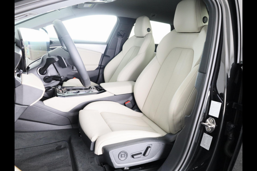 Audi A6 Avant e-tron S edition performance 100 kWh 367pk | Adaptieve cruise controle | Stoelventilatie | Pack Tech Pro | Beige Leder