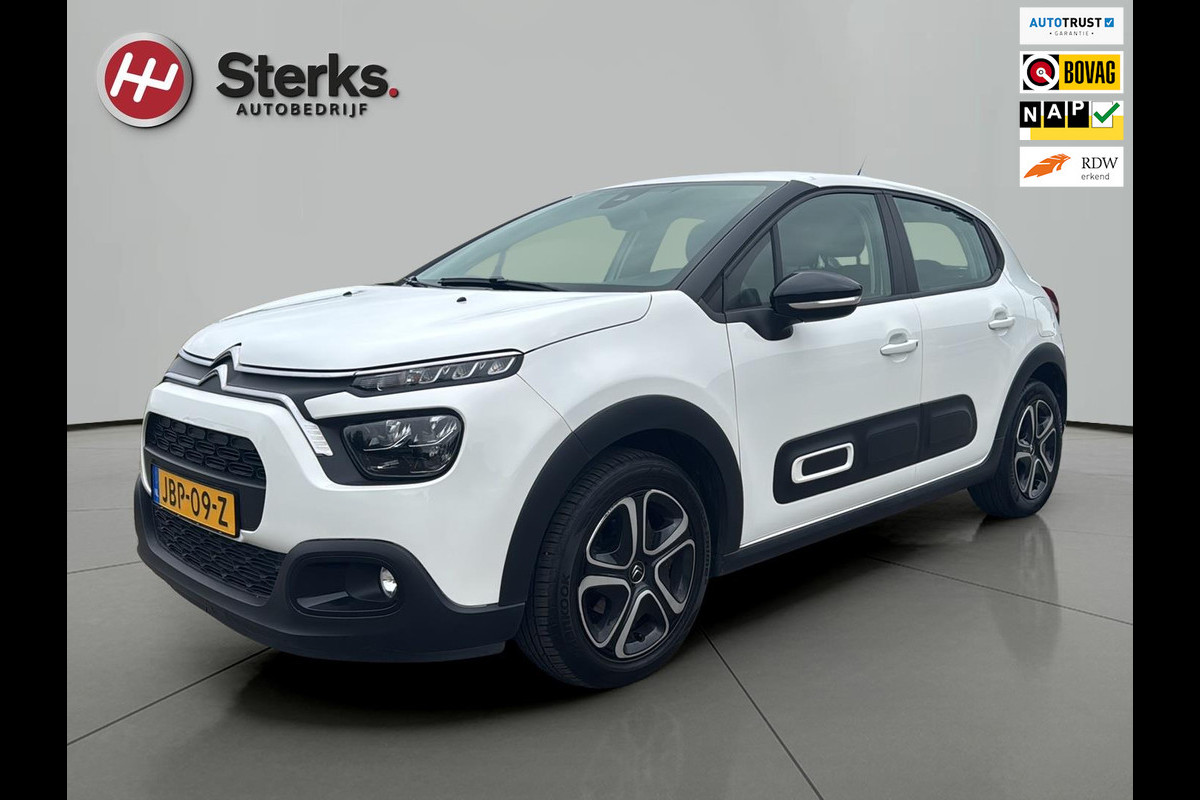 Citroën C3 1.2 PureTech Feel CARPLAY/ANDROID CLIMAAT CONTROL PARKEERSENSOREN 58886 KM !!!