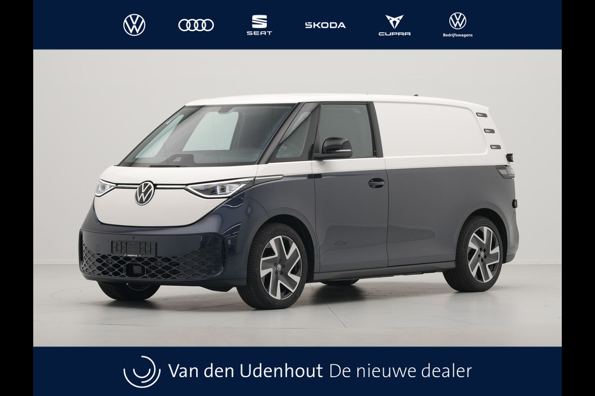 Volkswagen ID. Buzz Cargo Anniversary Edition 79 kWh 250kW 340PK 4MOTION Two Tone Wit/Blauw