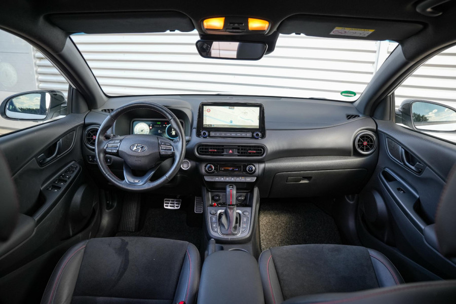 Hyundai Kona 1.6 T N-Line Camera Stoelvent. Stuurverw DAB+ Navigatie Keyless 200pk!