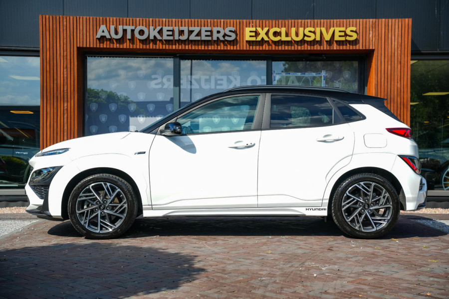 Hyundai Kona 1.6 T N-Line Camera Stoelvent. Stuurverw DAB+ Navigatie Keyless 200pk!