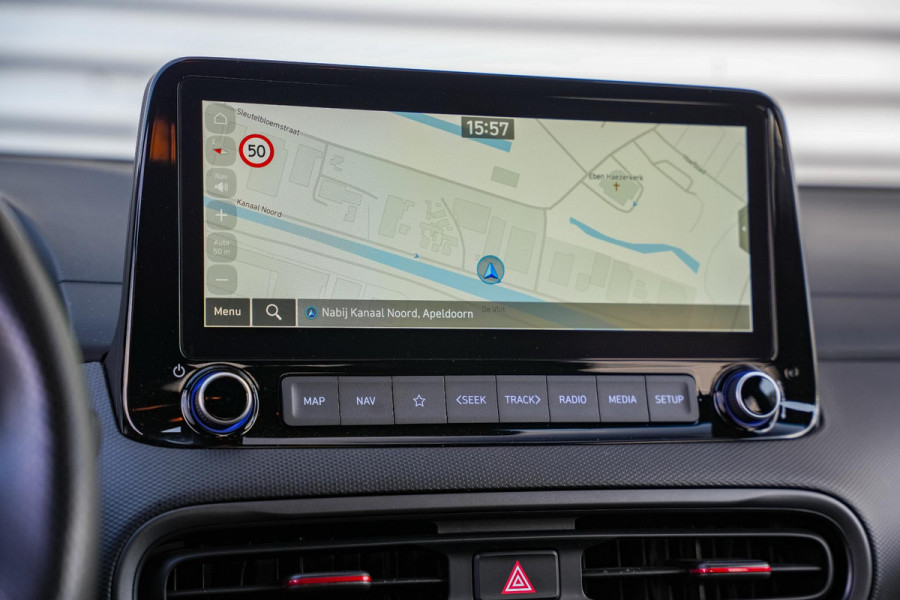 Hyundai Kona 1.6 T N-Line Camera Stoelvent. Stuurverw DAB+ Navigatie Keyless 200pk!