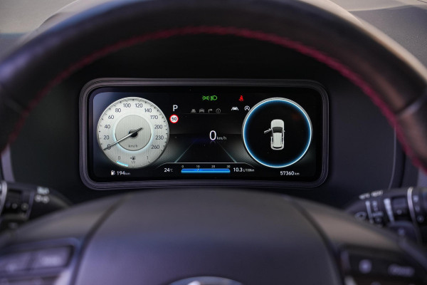 Hyundai Kona 1.6 T N-Line Camera Stoelvent. Stuurverw DAB+ Navigatie Keyless 200pk!