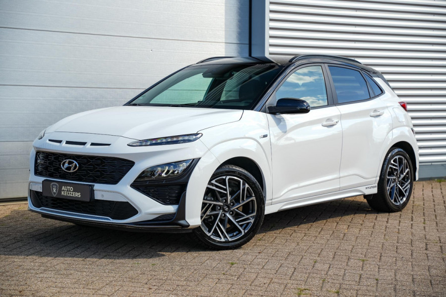 Hyundai Kona 1.6 T N-Line Camera Stoelvent. Stuurverw DAB+ Navigatie Keyless 200pk!