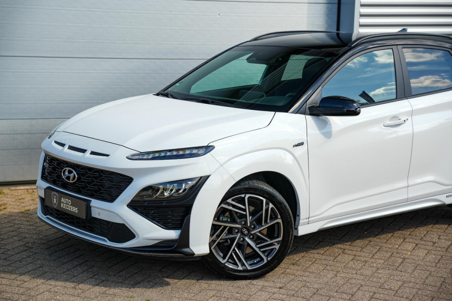 Hyundai Kona 1.6 T N-Line Camera Stoelvent. Stuurverw DAB+ Navigatie Keyless 200pk!