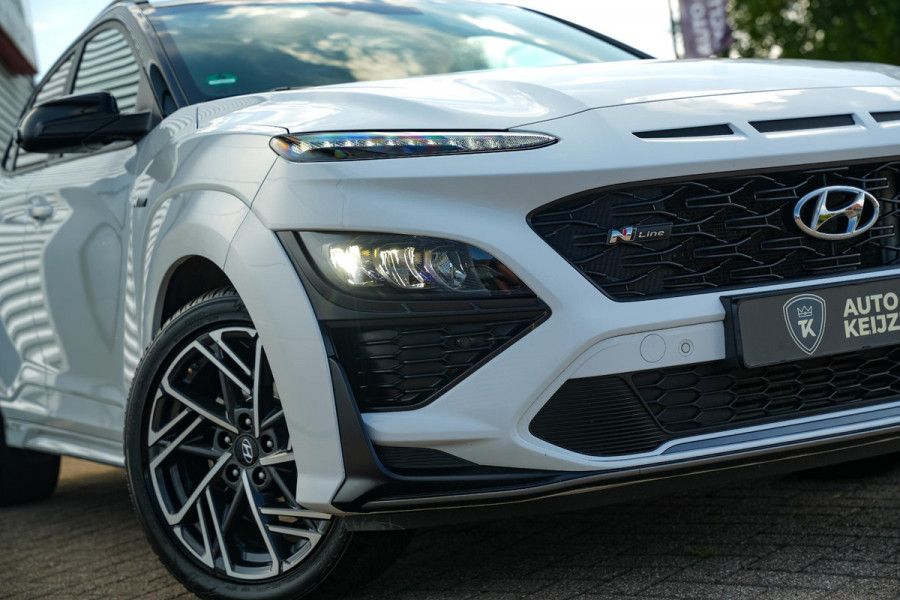 Hyundai Kona 1.6 T N-Line Camera Stoelvent. Stuurverw DAB+ Navigatie Keyless 200pk!