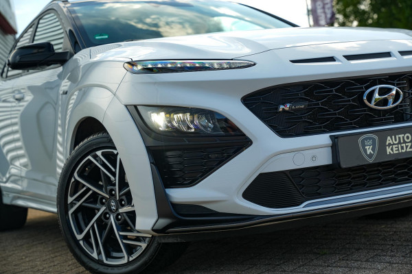 Hyundai Kona 1.6 T N-Line Camera Stoelvent. Stuurverw DAB+ Navigatie Keyless 200pk!