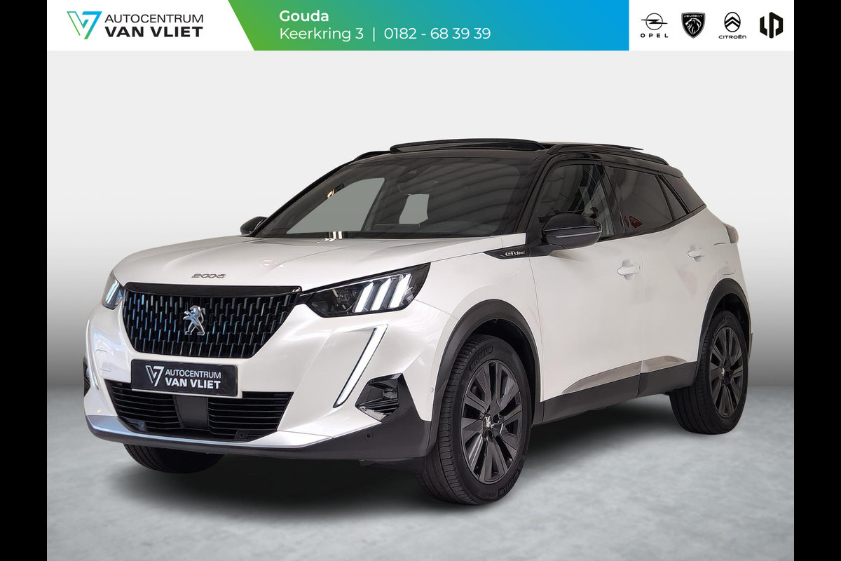 Peugeot 2008 1.2 PureTech 130pk EAT8 GT-Line Automaat | Glazen Schuifdak | Navigatie | Stoelverwarming | Achteruitrijcamera