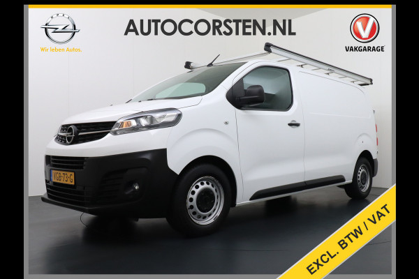 Opel Vivaro D120PK L2 3-Pers.360°Camera Apple Carplay Android ECC Trekhaak Imperiaal Airco DAB Cruise Control H1 Edition 1.5cdti lengte 2 ho Schuifdeur Tussenwand Dealeronderhouden Sensor dodehoek Bluetooth Regensensor 1e Eigenaar EURO6 300NM Koppel 1800kg Trekvermogen