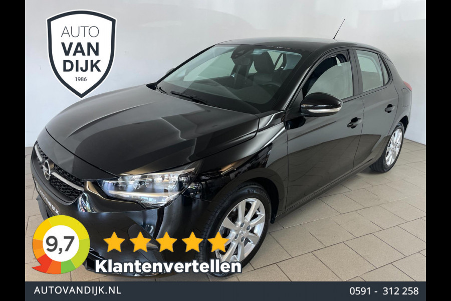 Opel Corsa 1.2 Edition 100PK AIRCO NAVI CRUISE APPLE CARPLAY ANDROID AUTO ELEK RAMEN CENT VERG VELGEN PDC NIEUWSTAAT