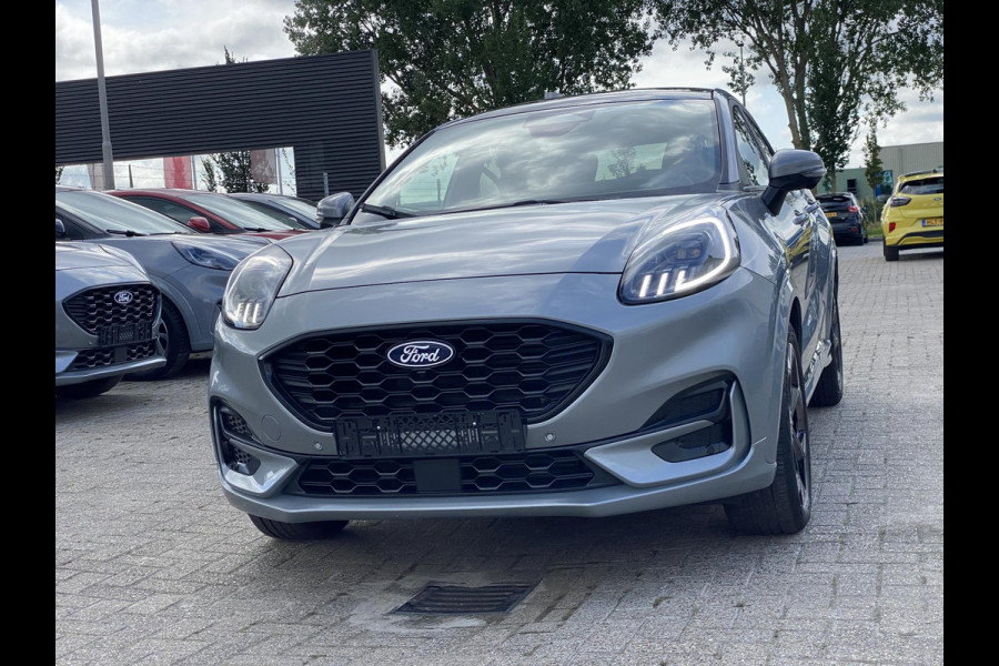 Ford Puma 1.0 EcoBoost Hybrid ST-Line X 155pk Automaat | Panoramadak | Afneembare trekhaak | Winter Pack | Adaptive cruise control | 360 graden camera | Bang&Olufsen | Elektrsiche achterklep | Matrix LED